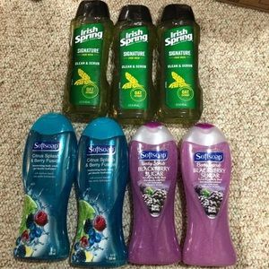 Irish spring softsoap body wash bundle